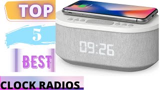 TOP 5 Best Clock Radios 2024 [upl. by Primrosa754]