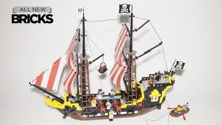 Lego Pirates 10040 Black Seas Barracuda Throwback Thursday Pirate Ship Speed Build [upl. by Themis]