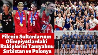 Filenin Sultanlarının Olimpiyatlardaki Rakiplerini Tanıyalım Sırbistan ve Polonya [upl. by Arol]