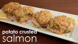 Potato Crusted Salmon [upl. by Anod645]