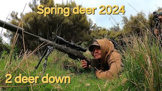 Spring Hunt 2024  Carloss first deer [upl. by Aridnere]