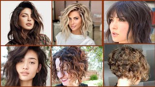 Outstanding amp Amazing wavy bob haircut and hairstyles bobhaircut hairology [upl. by Ronn]