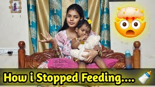 நான் இப்படித்தான் Feeding Stop பண்ண 🥲🤯 abivlogs [upl. by Nnaecyoj672]