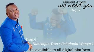 Annoint Amani  Nimemjua Yesu  ushuhuda Wangu official audio [upl. by Eibreh910]