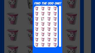 FIND THE ODD EMOJI odd emoji  odd out  emojichallenge emoji shorts [upl. by Lamson140]