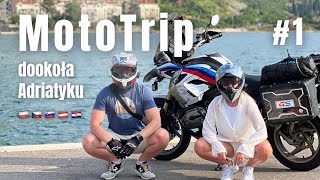 Motocyklem po Europie Bałkany i Włochy Chorwacja Czarnogóra Albania vlog 1 [upl. by Adil318]