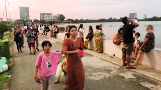 🇲🇲 Myanmar City People Enjoy The Moments of Life in Yangon [upl. by Ogires133]