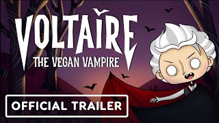 Voltaire the Vegan Vampire  Official Trailer  Summer of Gaming 2022 [upl. by Luaped]