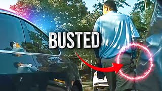 THIS GUY GOT ARRESTED FOR KEYING A TESLA [upl. by Adlesirhc]