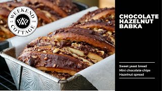 CHOCOLATE HAZELNUT BABKA Recipe [upl. by Ssepmet]