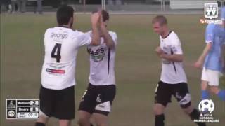 2016 NNSWF NPL Round 16 Highlights  Maitland FC v Weston Workers [upl. by Ranger616]