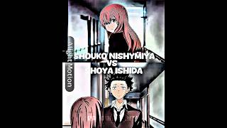 Shokuo nishimiya vs Shoya Ishida terms of writing thesilentvoice [upl. by Notlaw212]