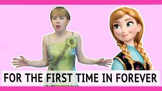 For the First Time in Forever From Disneys Frozen  Sparkles of Disney cover [upl. by Ydnyc]