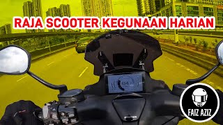 Zontes 350D Test Ride Boleh Jadi King Scooter Dalam Bandar ni Vlog E389 [upl. by Derick]