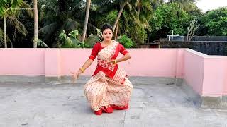 Naboborsho Special Nabo Anonde Jago Srikanta Acharya Dance Cover By Madhumita Bhattacharya [upl. by Rehpotsirahc]