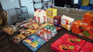 Once a Month Grocery Haul  November 2024  Costco Sams Club Kroger Walmart Target Winco [upl. by Nageet]