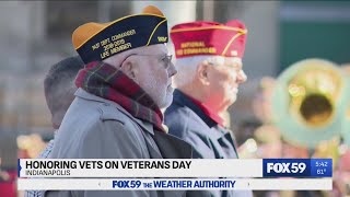 Honoring Hoosier heroes on Veterans Day [upl. by Avrom651]