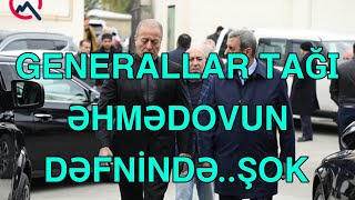 Generallar Tağı Əhmədovun dəfnində [upl. by Ellett]