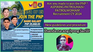 PNP APPLICANTPAANO MAGFILL UP SA GOOGLE FORM NG PNP APPLICATION PROCESS 2024 [upl. by Llehcal393]