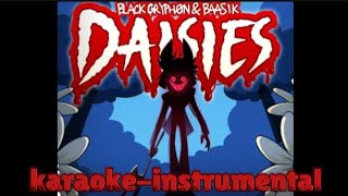 DAISIES HAZBIN HOTEL KARAOKEINSTRUMENTAL [upl. by Nawj495]