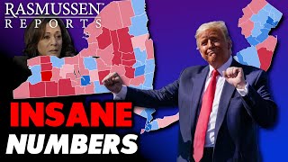 SHOCK POLLING Trump Catches Up BIG in New York and New Jersey [upl. by Tichonn]