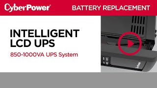 CyberPower Intelligent LCD 8501000VA UPS Replacement Battery Video [upl. by Brantley]