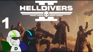 ZWEI IDIOTEN BEFREIEN DIE GALAXIES HELLDIVERS 2 1 [upl. by Anyaj]