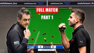 Ronnie OSullivan vs Mark Selby 2020 Final Scottish Open Snooker Highlights [upl. by Mandych]