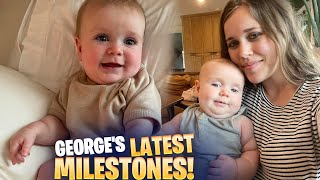 Jessa Duggars Heartwarming Family Update Son Georges Latest Milestones [upl. by Meekahs229]