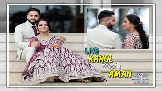 Rahul Weds Aman  Jaggo Dj Live  27112023 [upl. by Llenoil]