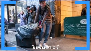 No more room at the inn NYC rolls back on sheltering migrants  NewsNation Now [upl. by Ibbed]