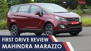 Mahindra Marazzo First Drive Review  NDTV carandbike [upl. by Achilles]