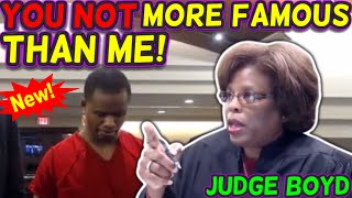 Judge Boyd Humbles Notorious Rapper TayK courtroomdrama tayk47 [upl. by Ytsirhk151]