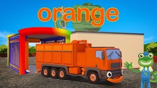 Learn Colors with Trucks  Gecko’s Big Truck Hide and Seek  Geckos Garage [upl. by Alliscirp764]