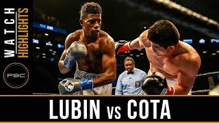 Lubin vs Cota HIGHLIGHTS March 4 2017  PBC on CBS [upl. by Bernice]