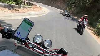 6 km travel with engine off interceptor650 interceptor gopro12black [upl. by Rurik]