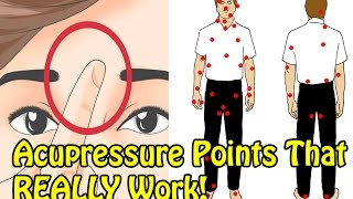 10 IMPORTANT Pressure Points That Actually HEALS Your Body amp Mind [upl. by Aneahs755]