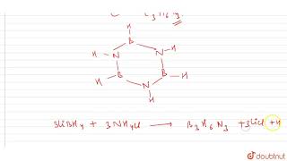 Borazine is the product of reaction between [upl. by Tobe465]