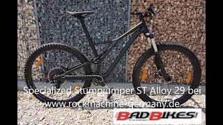 Specialized Stumpjumper ST Alloy SRAM NX 29 Mens Twentyniner Fullsuspension Mountain Bike 2019 [upl. by Magavern]