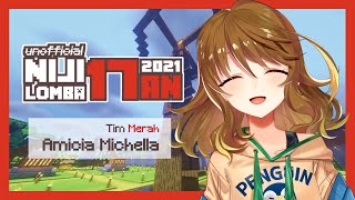 【Minecraft】MakeAcara17an Lomba 17 Agustus Sebagai Tim Merah【NIJISANJI ID  Amicia Michella】 [upl. by Ettelohcin]