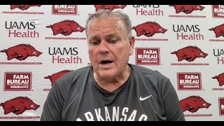 Sam Pittman Postgame Arkansas 52 BYU 35 [upl. by Oderfla]