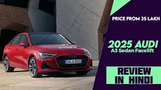 2024 Audi A3 Sedan Facelift Launched  India Soon  Explained All Spec Features Engine amp More [upl. by Annmaria]