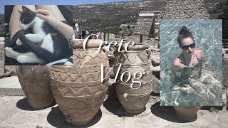 Traveling to Crete Greece vlog [upl. by Goodspeed]