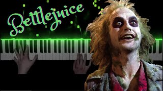 Beetlejuice  Main Titles Piano Cover [upl. by Oramlub]