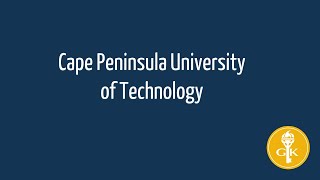 The Cape Peninsula University of Technology New Member Recognition ceremony 28 September 2021 [upl. by Alakim]