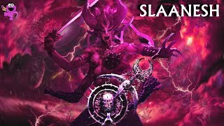 Slaanesh in Total War Warhammer 3  Daemons of Chaos Lore Army Units and Tactics [upl. by Nnazus991]