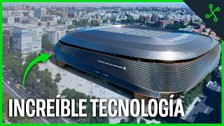 ¿Conoces TODA la TECNOLOGÍA del nuevo ESTADIO SANTIAGO BERNABÉU [upl. by Noryv]