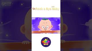 Rock a bye Baby  Nursery Rhyme for Children  Kids Song with Lyrics shorts [upl. by Kelwin335]