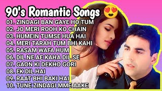 90s Bollywood Hindi Songs  Old Hindi Love Song  Udit Narayan X Alka Yagnik X Kumar Sanu  SongZ [upl. by Aivek]