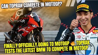 Finally Officially Going to MotoGP 🔥 Toprak Tests the Latest BMW to Compete in MotoGP [upl. by Aivin]